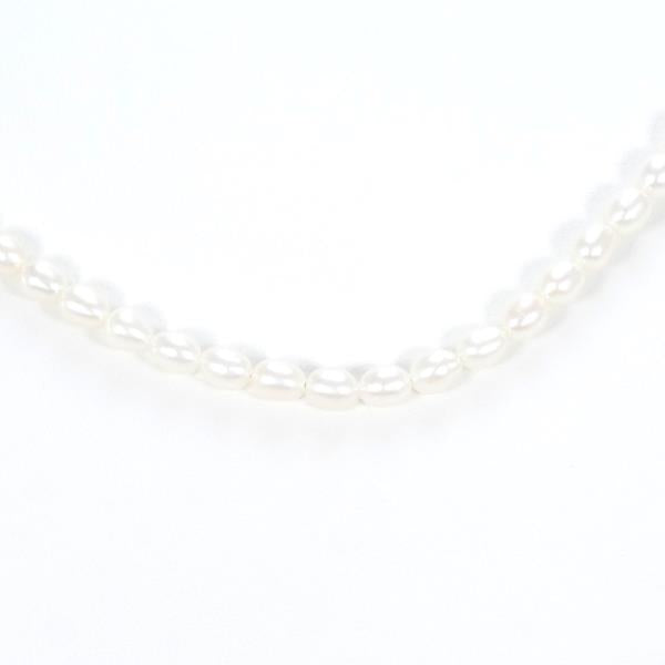 K18 Yellow Gold Pearl Necklace 43cm in Great Condition