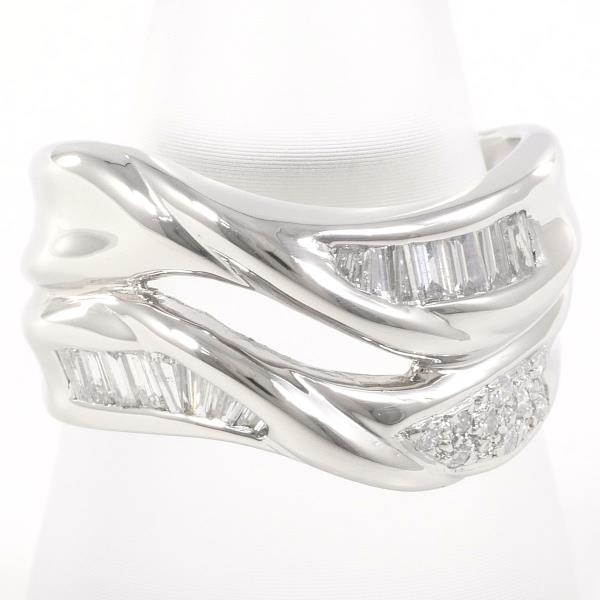 PT900 Platinum Diamond Ring 14