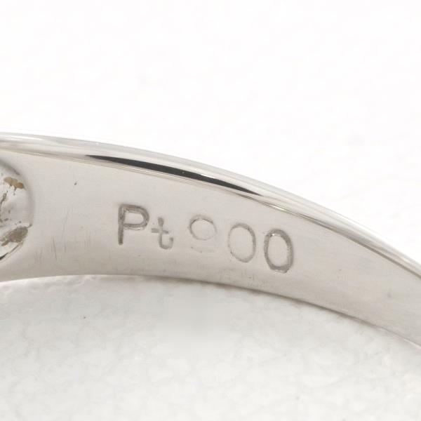 PT900 Platinum Diamond Ring 8.5