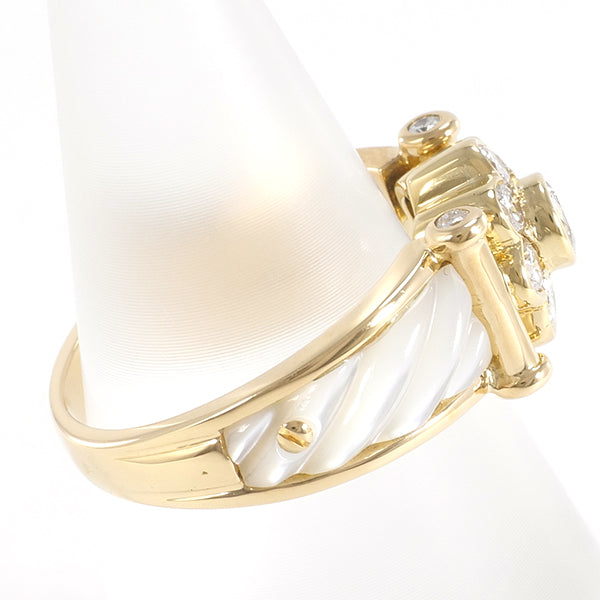 K18 Yellow Gold Diamond Ring 11