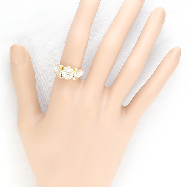 K18 Yellow Gold Diamond Ring 11