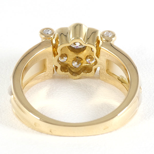 K18 Yellow Gold Diamond Ring 11