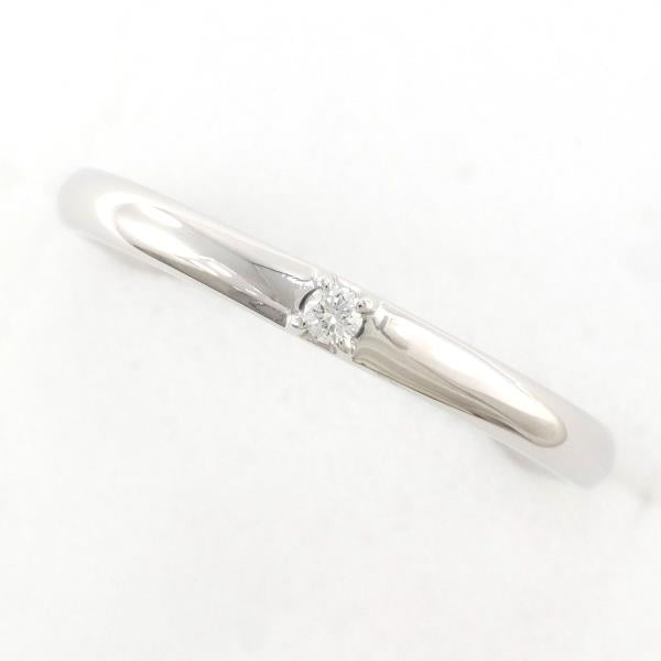 PT900 Platinum Diamond Ring Size 9 in Excellent Condition