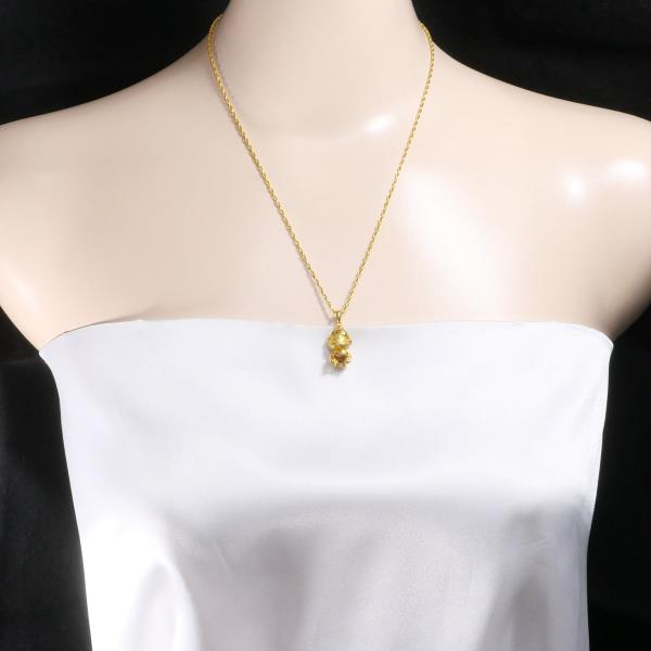 K24 Yellow Gold Citrine Necklace