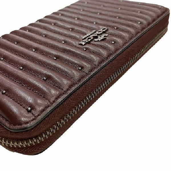 Coach Leather Quilted Long Wallet C2247