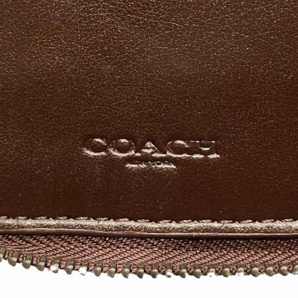 Coach Leather Quilted Long Wallet C2247