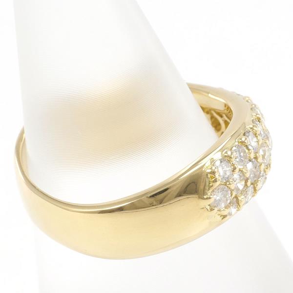 K18 Yellow Gold Diamond Ring