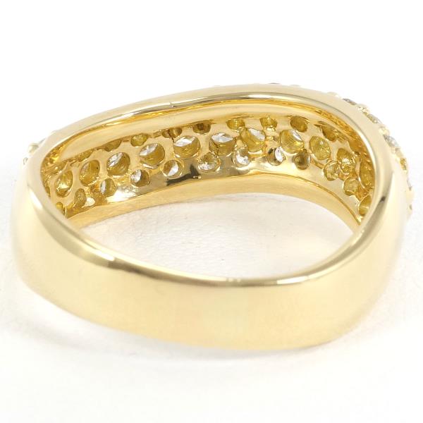 K18 Yellow Gold Diamond Ring