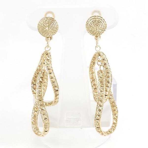 K14 Yellow Gold Earrings, Approx. 8.6g in Pristine Condition