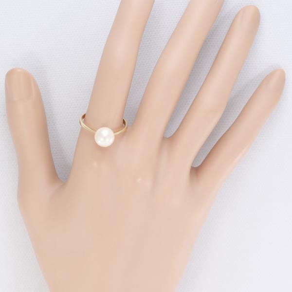 K18 Yellow Gold Pearl Ring 17