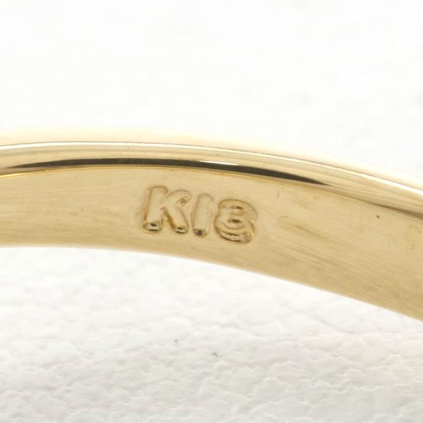 K18 Yellow Gold Pearl Ring 17