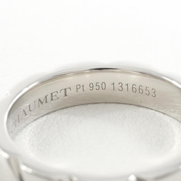 Chaumet PT950 Platinum Ring Size 10.5