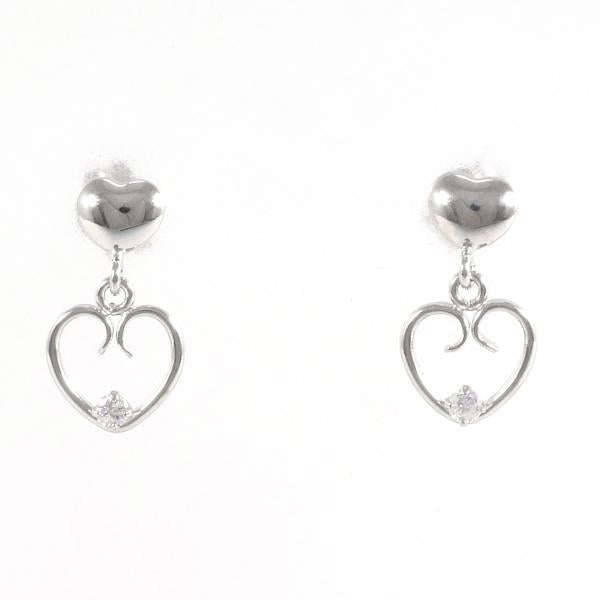 K14 White Gold Diamond Earrings