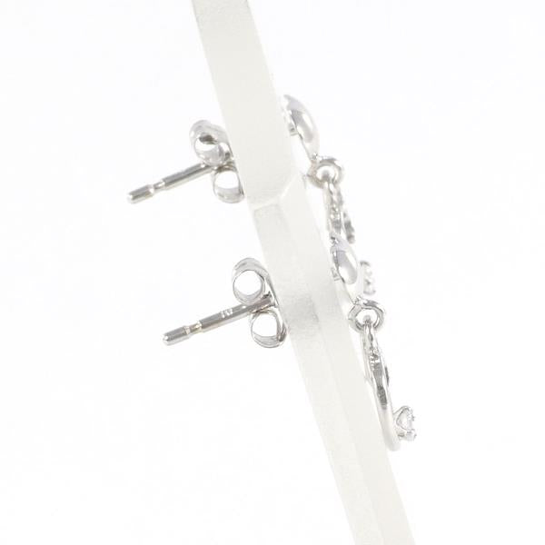 K14 White Gold Diamond Earrings