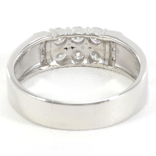 PT900 Platinum Diamond Ring 18