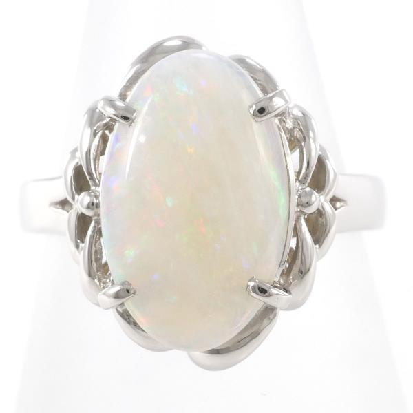 PT900 Platinum Opal Ring Size 12 in Excellent Condition