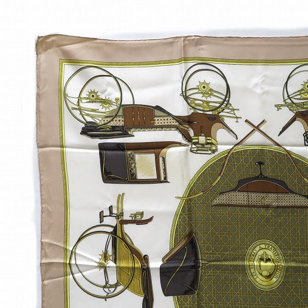 Hermes Silk Scarf Carriage Design