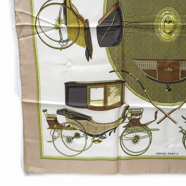 Hermes Silk Scarf Carriage Design