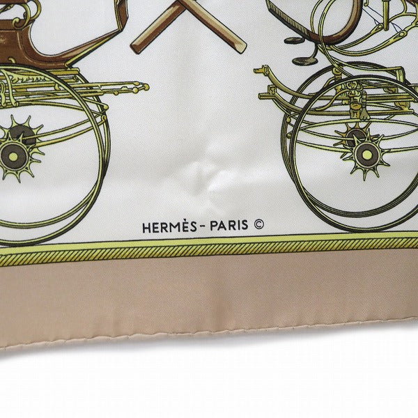 Hermes Silk Scarf Carriage Design