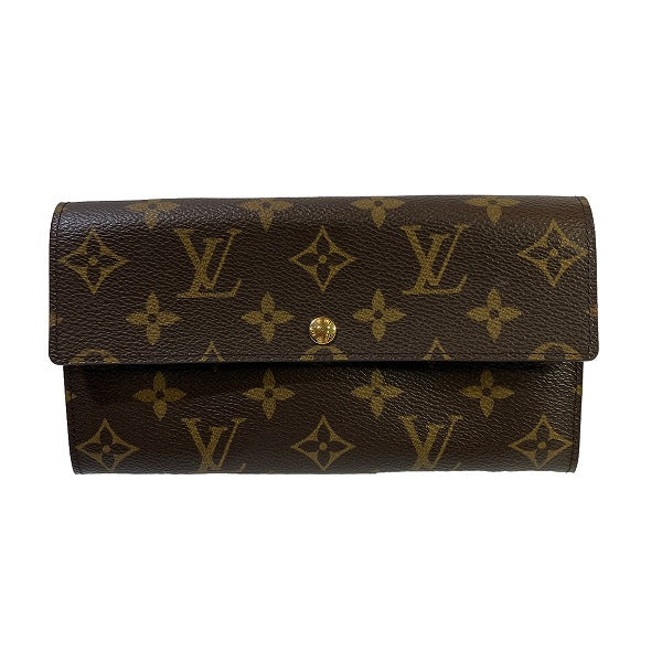 Louis Vuitton Monogram Portefeuille Sarah Long Wallet M61734 in Great Condition