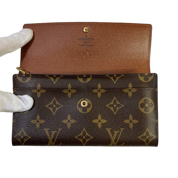 Louis Vuitton Monogram Portefeuille Sarah Long Wallet M61734 in Great Condition