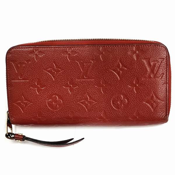 Louis Vuitton Empreinte Leather Zippy Wallet M63691 in Good Condition