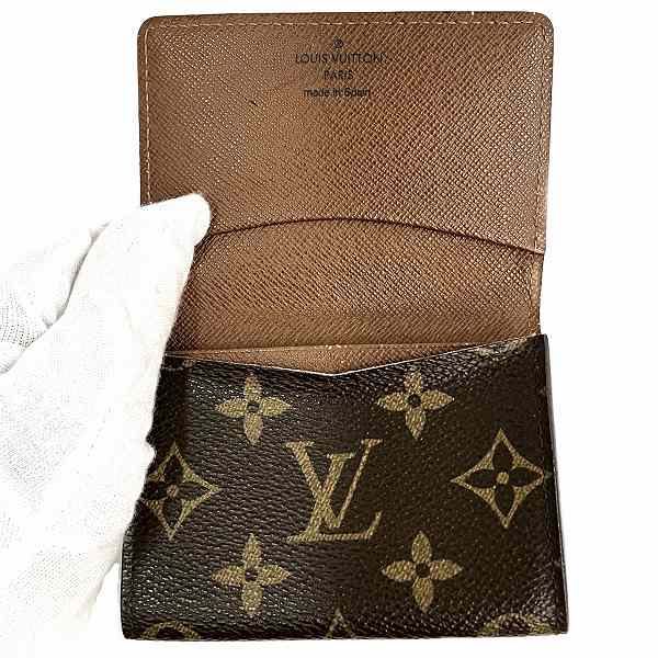 Louis Vuitton Monogram Envelope Card Case M62920 in Great Condition