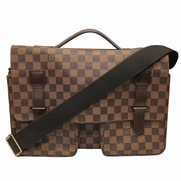 Louis Vuitton Damier Broadway Shoulder Bag N42270 in Good Condition