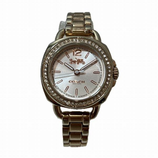 Coach Tatum Stainless Steel Quartz Watch CA.109.7.34.1303S in Good Condition