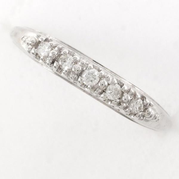 K14 White Gold Diamond Ring