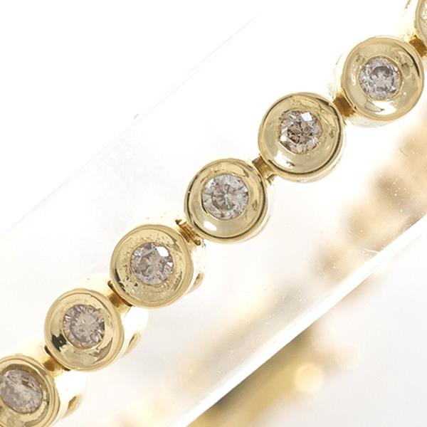 K18 Yellow Gold Brown Diamond Bracelet