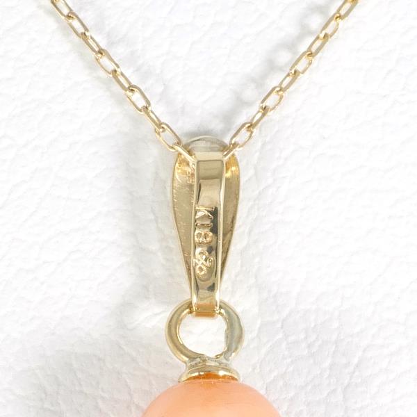 K18 Yellow Gold Coral Necklace