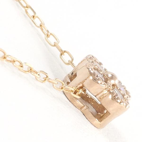 K18 Pink Gold Diamond Necklace