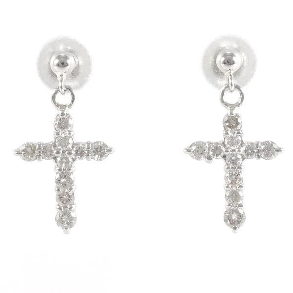 PT900 Platinum Diamond Earrings