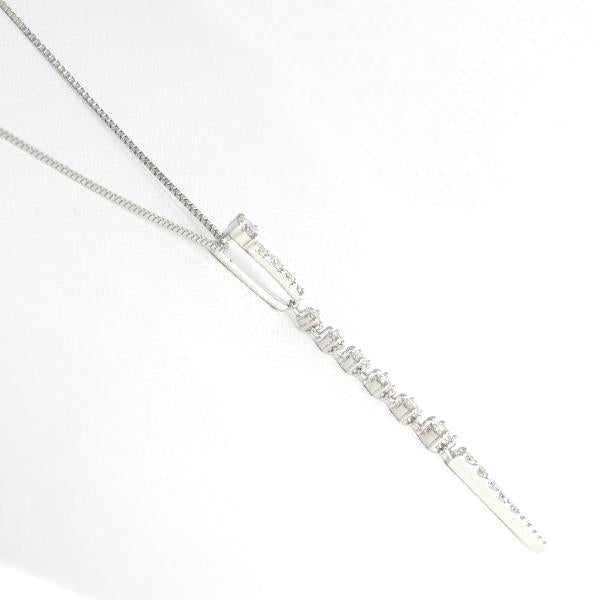 PT900 PT850 Platinum Diamond Necklace