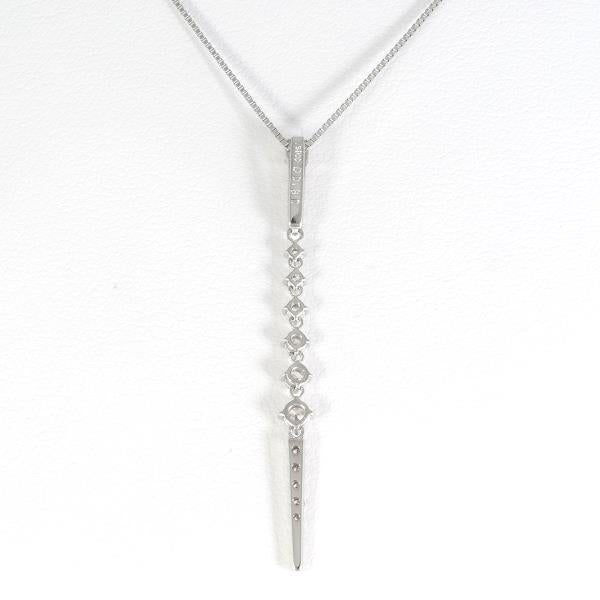 PT900 PT850 Platinum Diamond Necklace