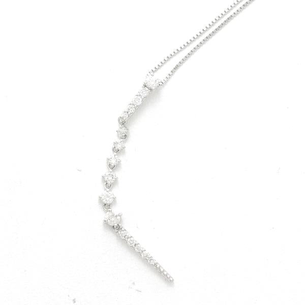 PT900 PT850 Platinum Diamond Necklace