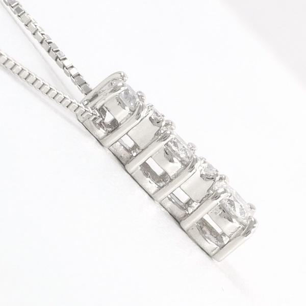 PT900 Platinum PT850 Necklace Diamond in Pristine Condition