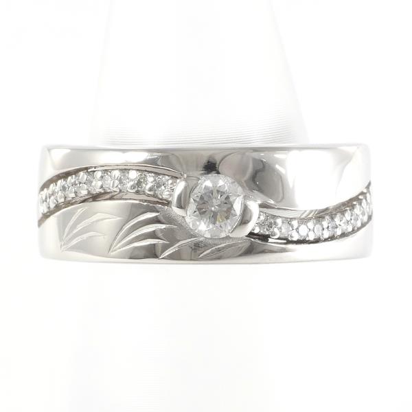 PT900 Platinum Diamond Ring 11