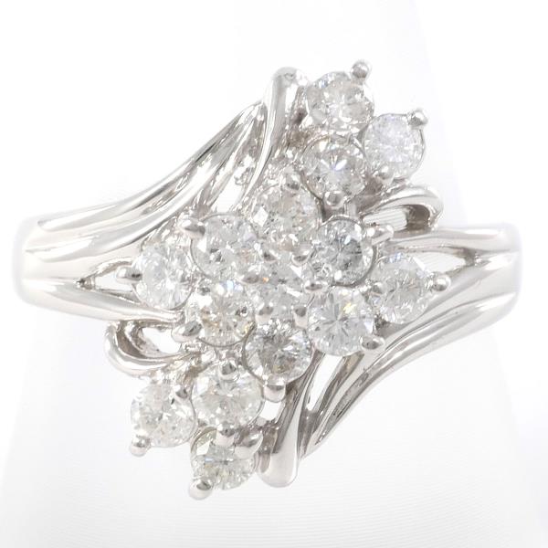 PT900 Platinum Diamond Ring 16