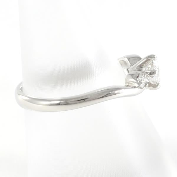 PT900 Platinum Diamond Ring 11号 in Excellent Condition