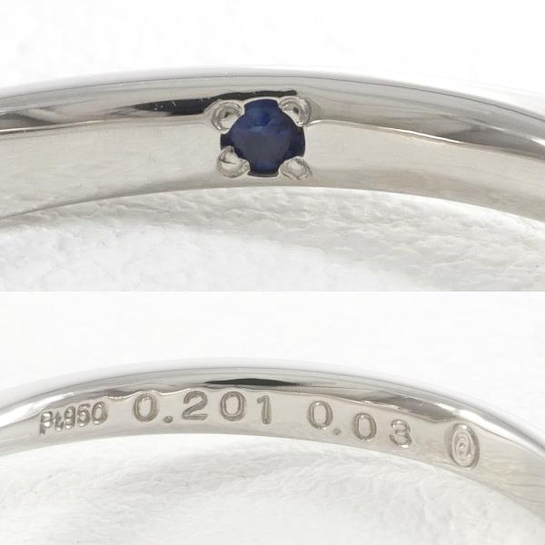 PT950 Platinum Diamond Ring 5.5