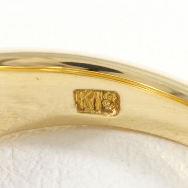 K18 Yellow Gold Diamond Ring 11.5