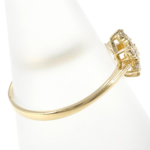 K18 Yellow Gold Brown Diamond Ring