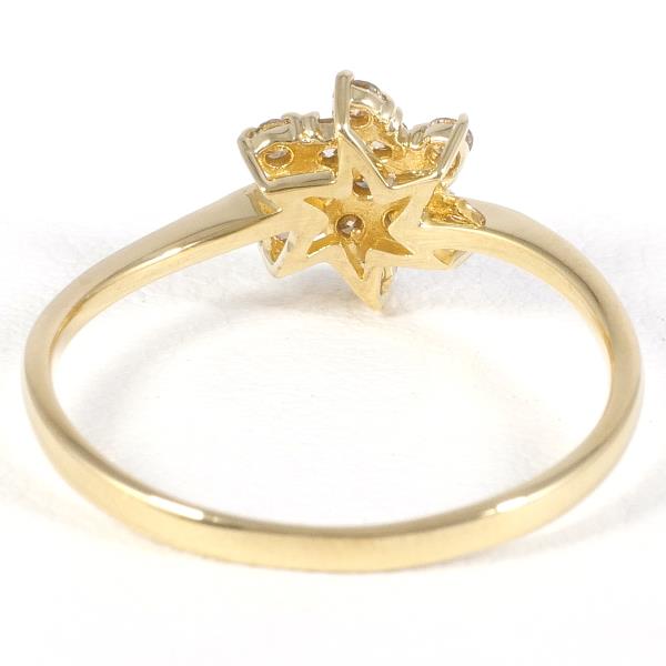 K18 Yellow Gold Brown Diamond Ring