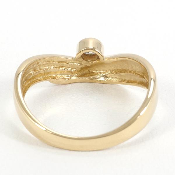 K18 Yellow Gold Diamond Ring 11.5