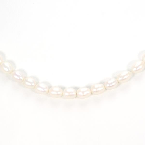 14K Yellow Gold Pearl Necklace 42cm