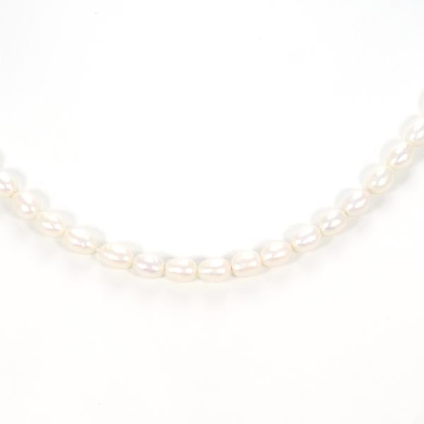 14K Yellow Gold Pearl Necklace 42cm in Great Condition