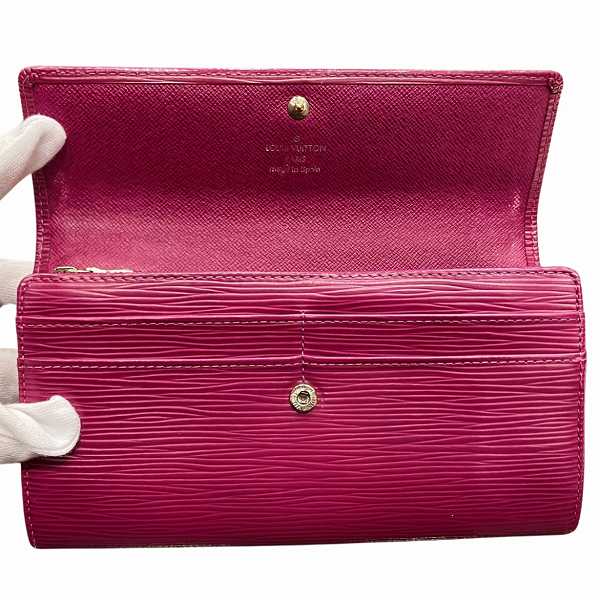 Louis Vuitton Epi Leather Portefeuille Sarah Long Wallet M60317 in Good Condition