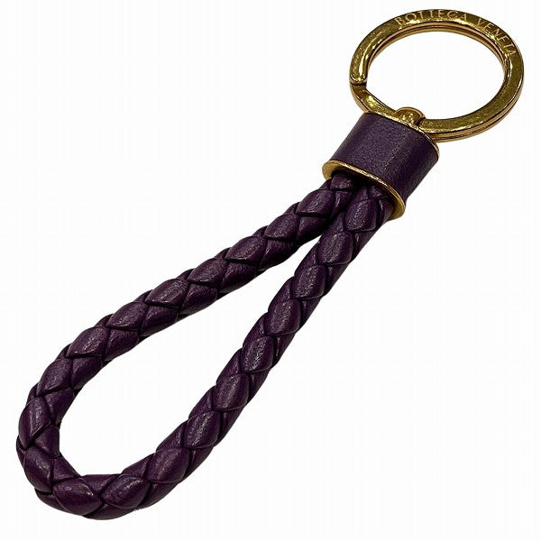 Bottega Veneta Intrecciato Leather Keyring 651820 V0HW1 in Great Condition